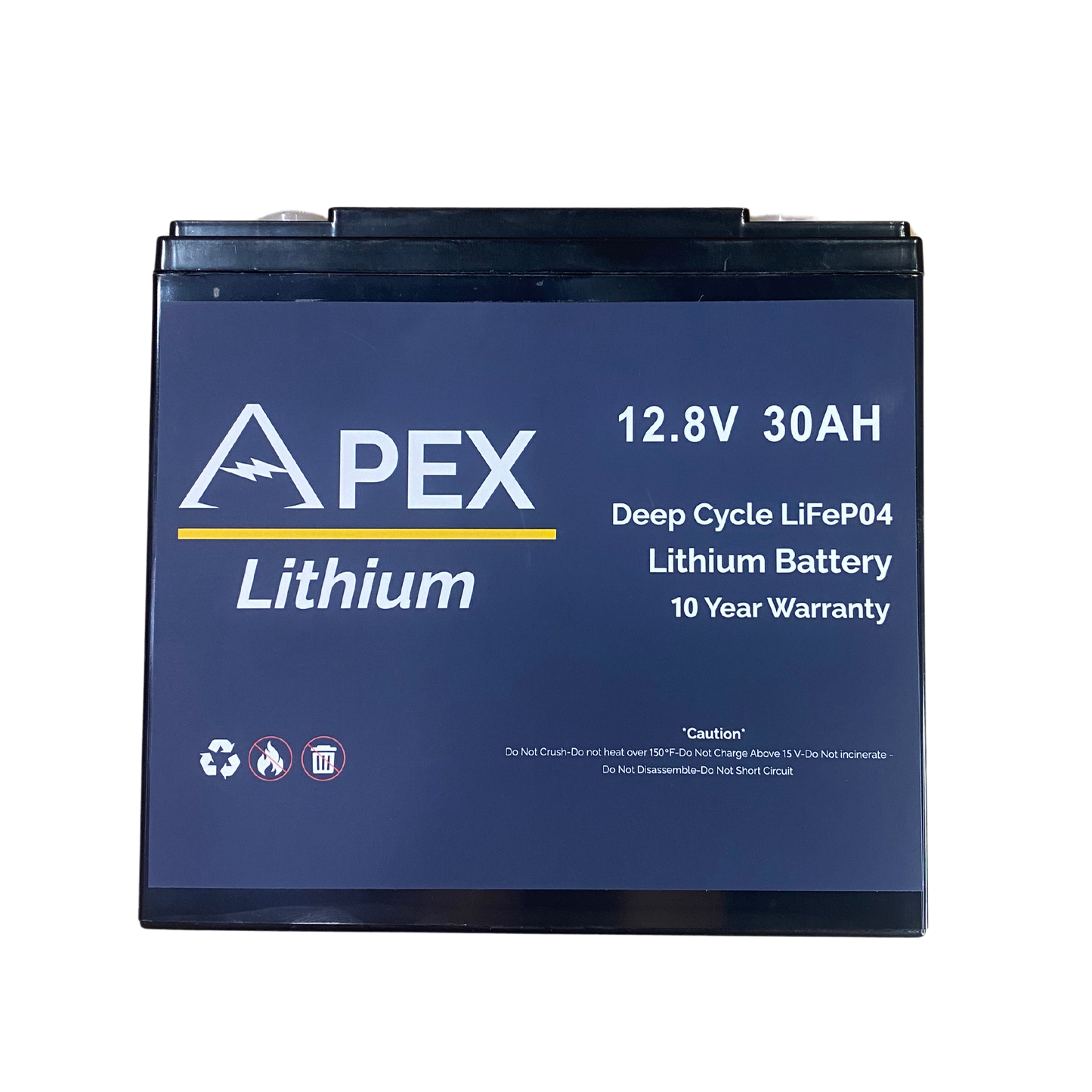 Apex Lithium 12V 30AH Lithium Battery