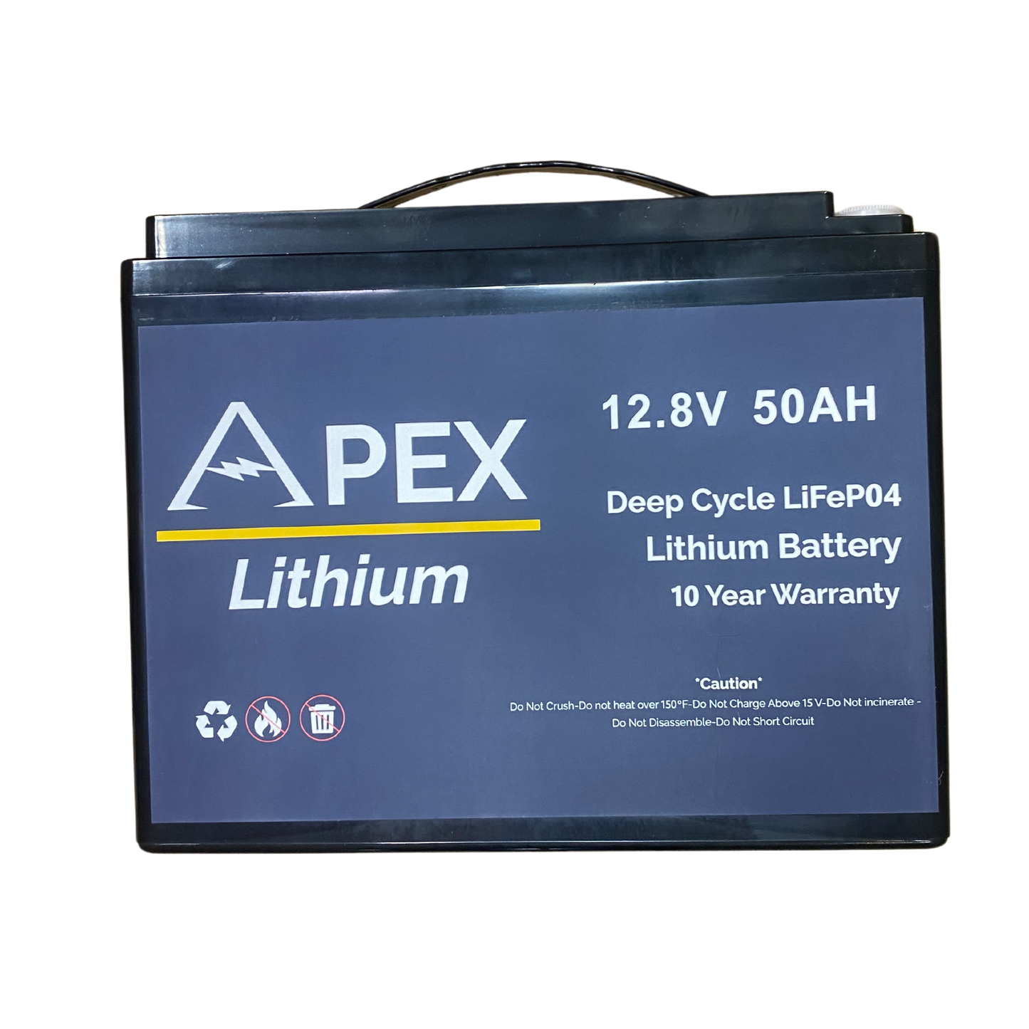 Apex Lithium 12V 50AH Lithium Battery