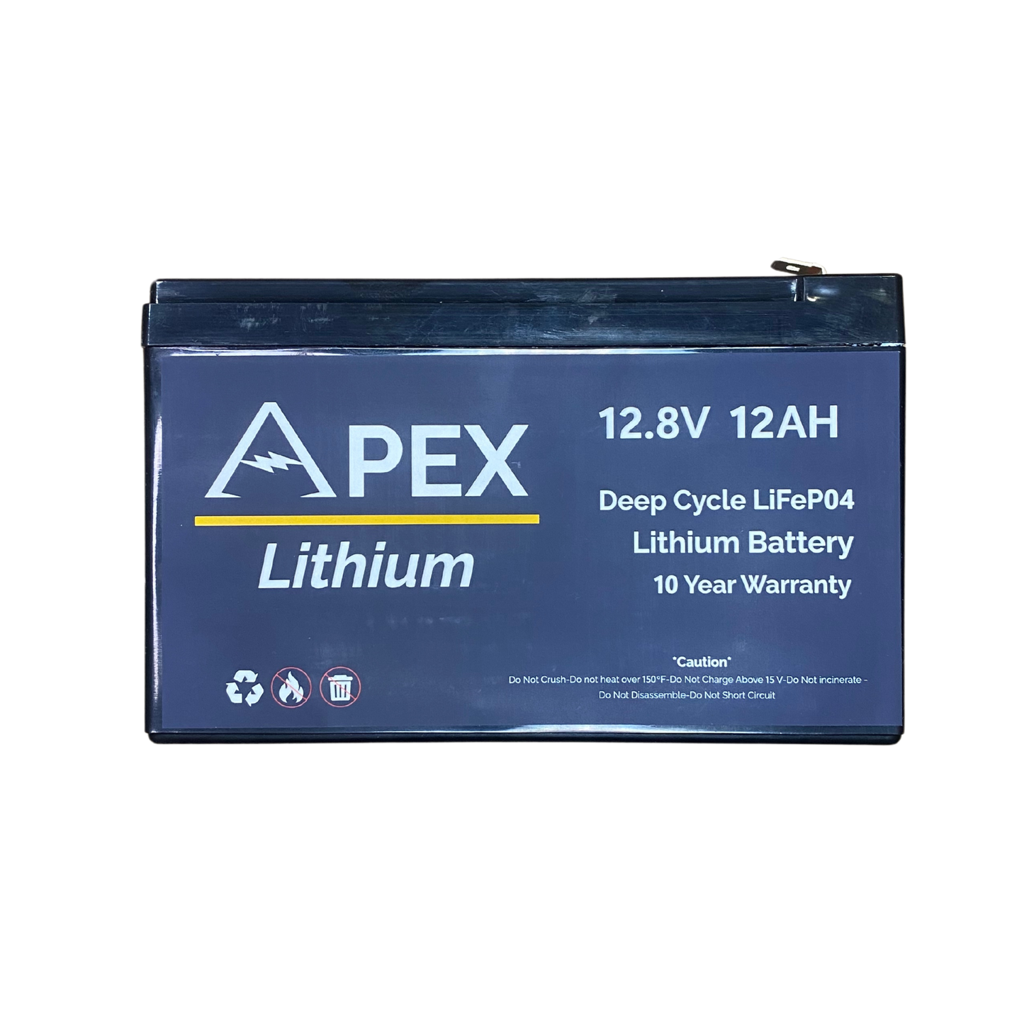 Apex Lithium 12V 12AH Lithium Battery