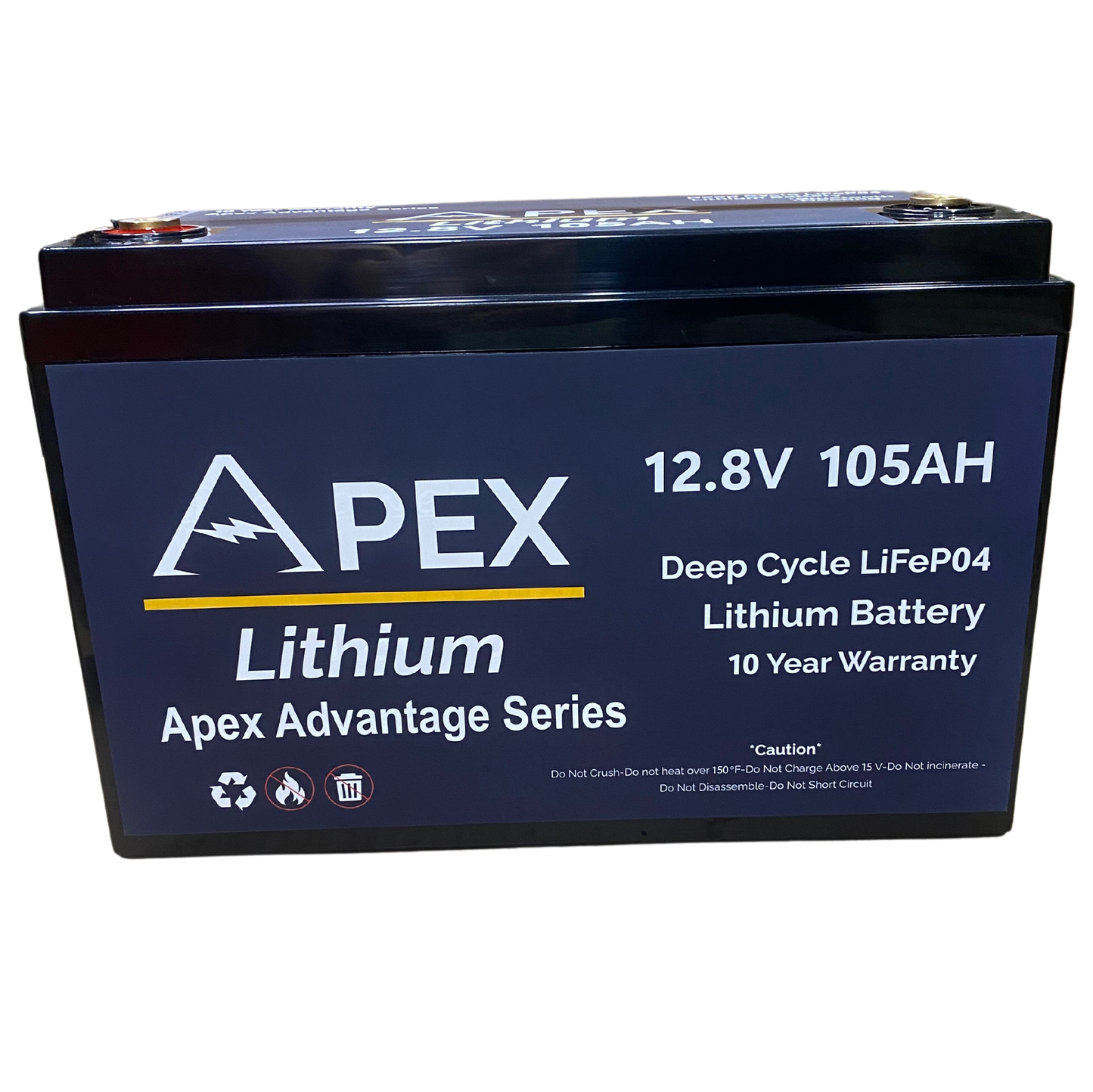 Apex Lithium 12V 105AH Apex Advantage Series Lithium Battery- GR31