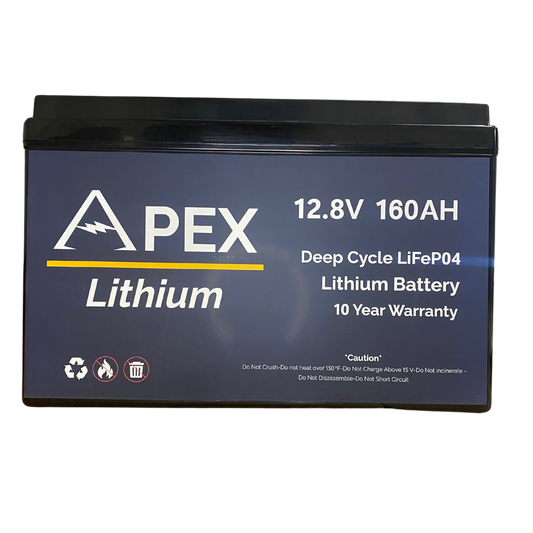 Apex Lithium 12V 160AH Lithium Battery