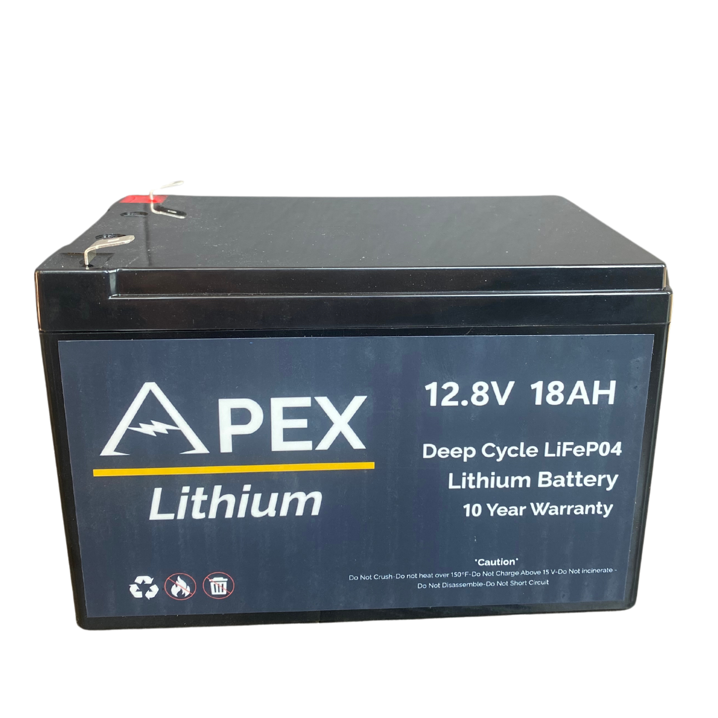 Apex Lithium 12V 18AH Lithium Battery
