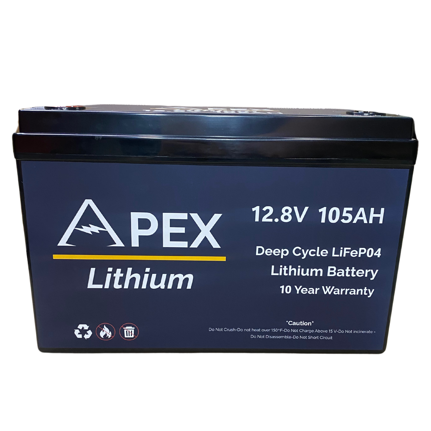 Apex Lithium 12V 105AH Lithium Battery- GR31