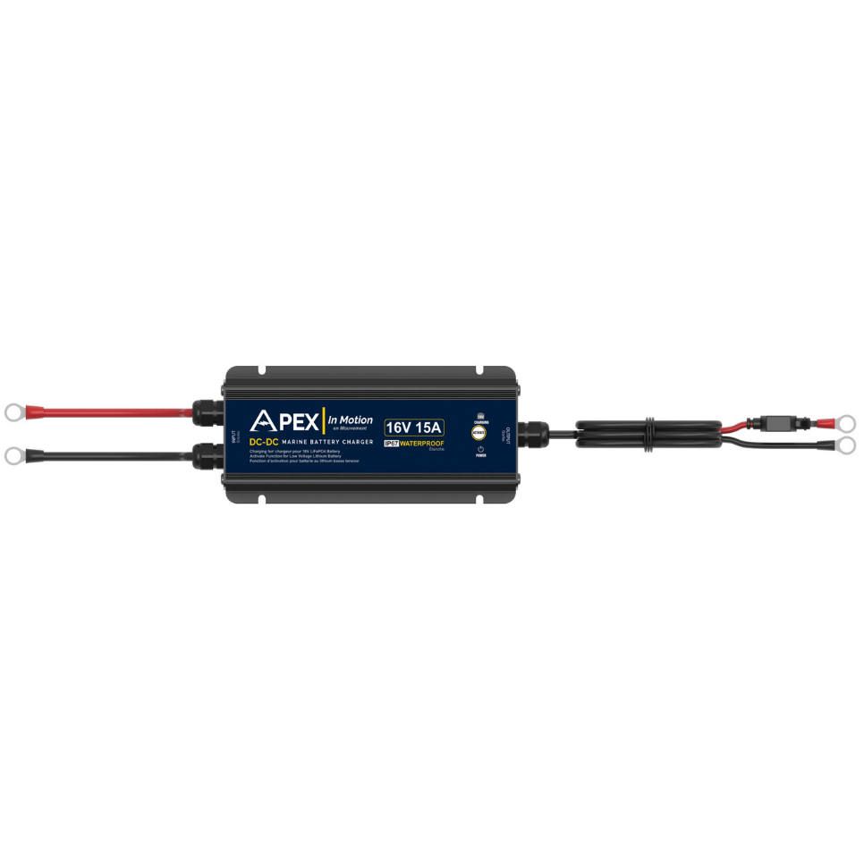 Apex In Motion 12V 16A DC to DC Lithium Battery Charger