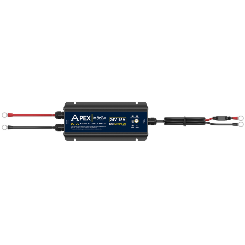 Apex In Motion 24V 15A DC to DC Battery Charger
