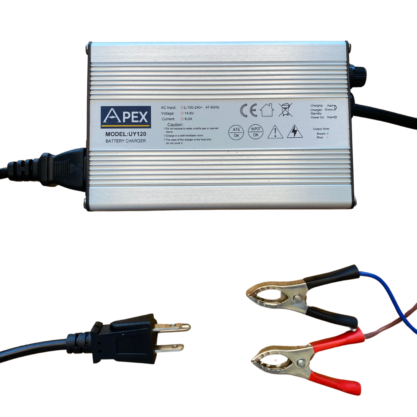 Apex Lithium 12V 6a Lithium Charger