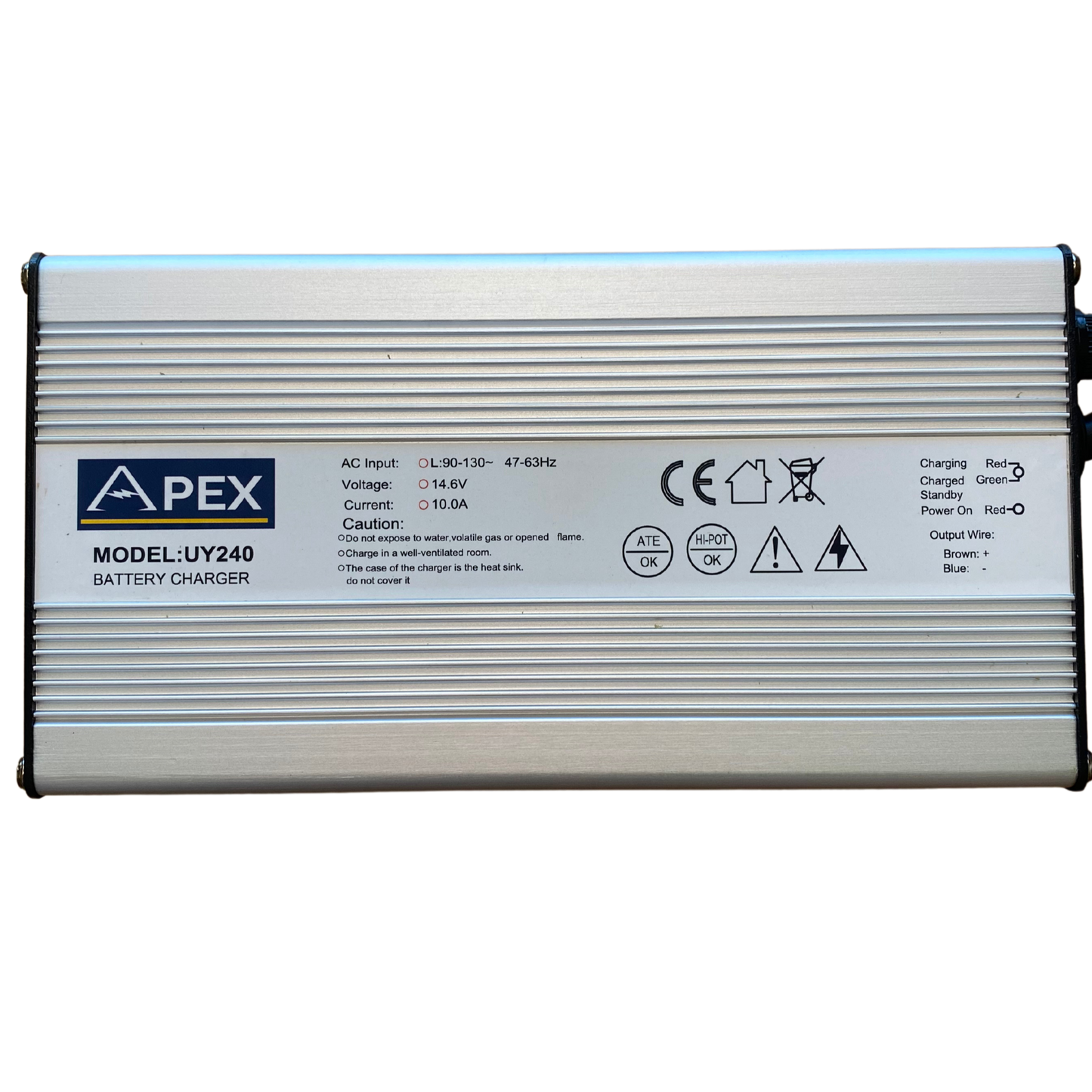 Apex Lithium 12V 10a Lithium Battery Charger