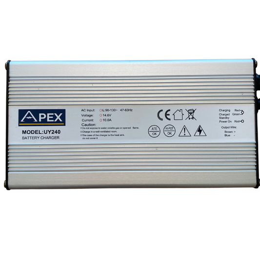 Apex Lithium 12V 10a Lithium Battery Charger