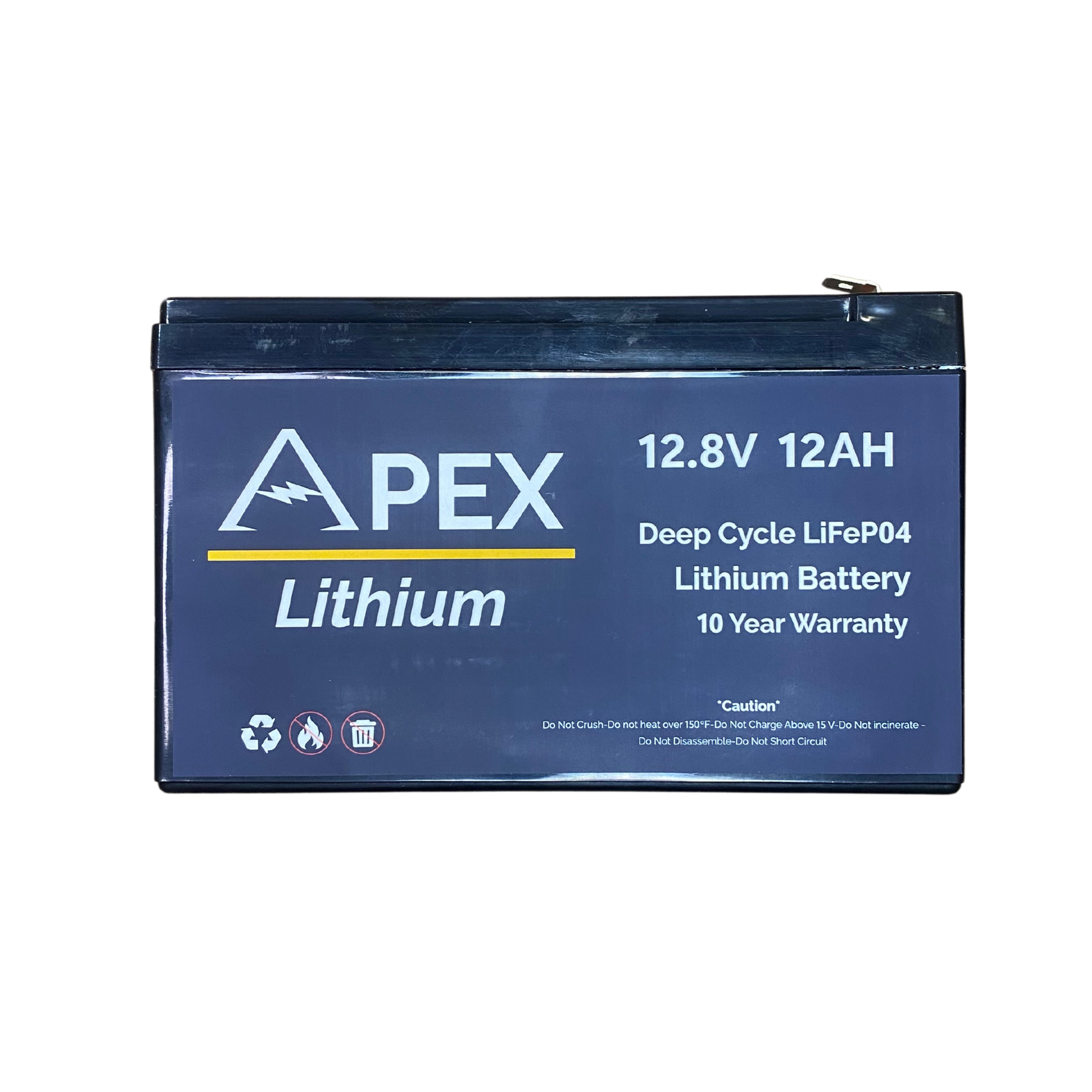 12V 12AH LiFePO4 Lithium Battery  Reliable, Long-Lasting Power- APEX  Apex  Lithium