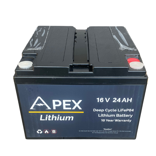 16V 24AH Lithium Battery