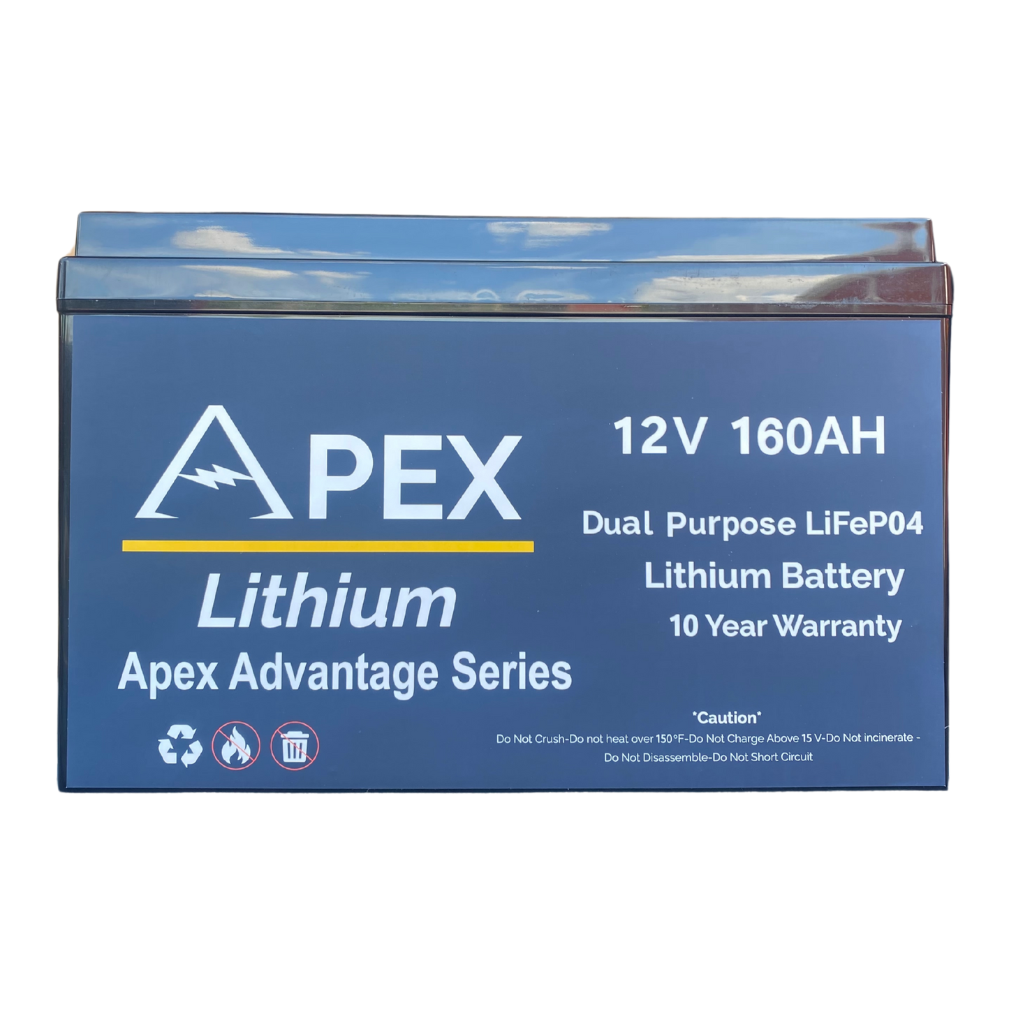 Apex Lithium 12V 160AH- Dual Purpose-Apex Advantage Series