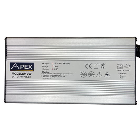 Apex Lithium 24V 12a Lithium Battery Charger